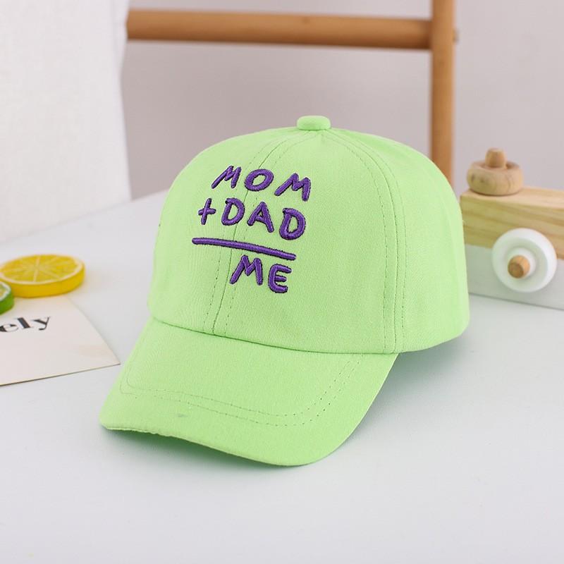 Infant And Toddler Letter Embroidery Baby Baseball Cap Outdoor Travel Sun Hat