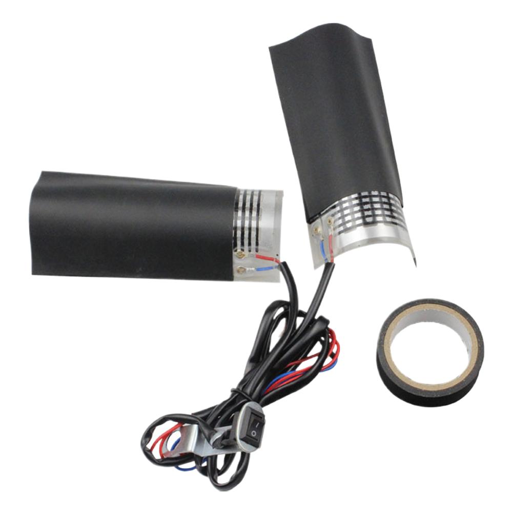 

Мотоциклетные ручки с подогревом, ручки для квадроцикла, снегохода, руль, обогреватель, комплект для Suzuki Yamaha, руль с подогревом, 12 В