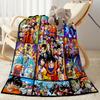Dragon Ball Characters Blankets Are Suitable for Living Rooms,making Them an Ideal Choice for Outdoor Travel and Gifts.