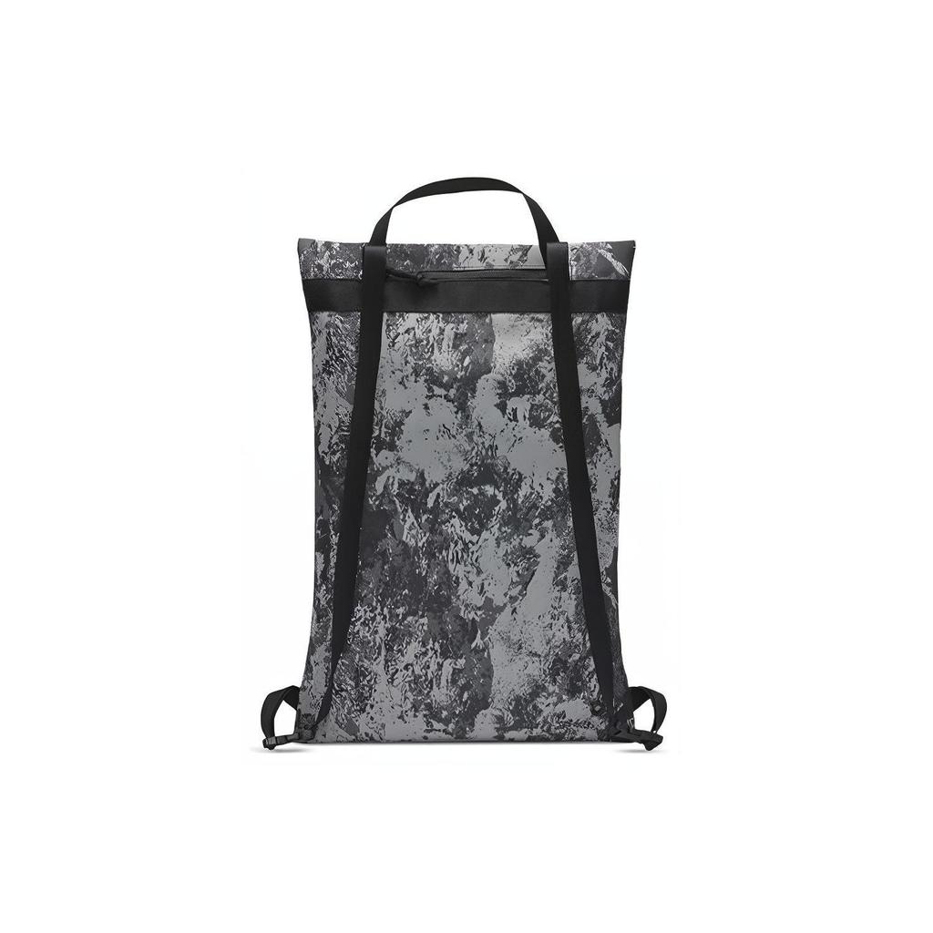 Nike Utility Printed Training Sports Casual Zipper Gym Bag Backpack Unisex Backpack Black CZ4354-010