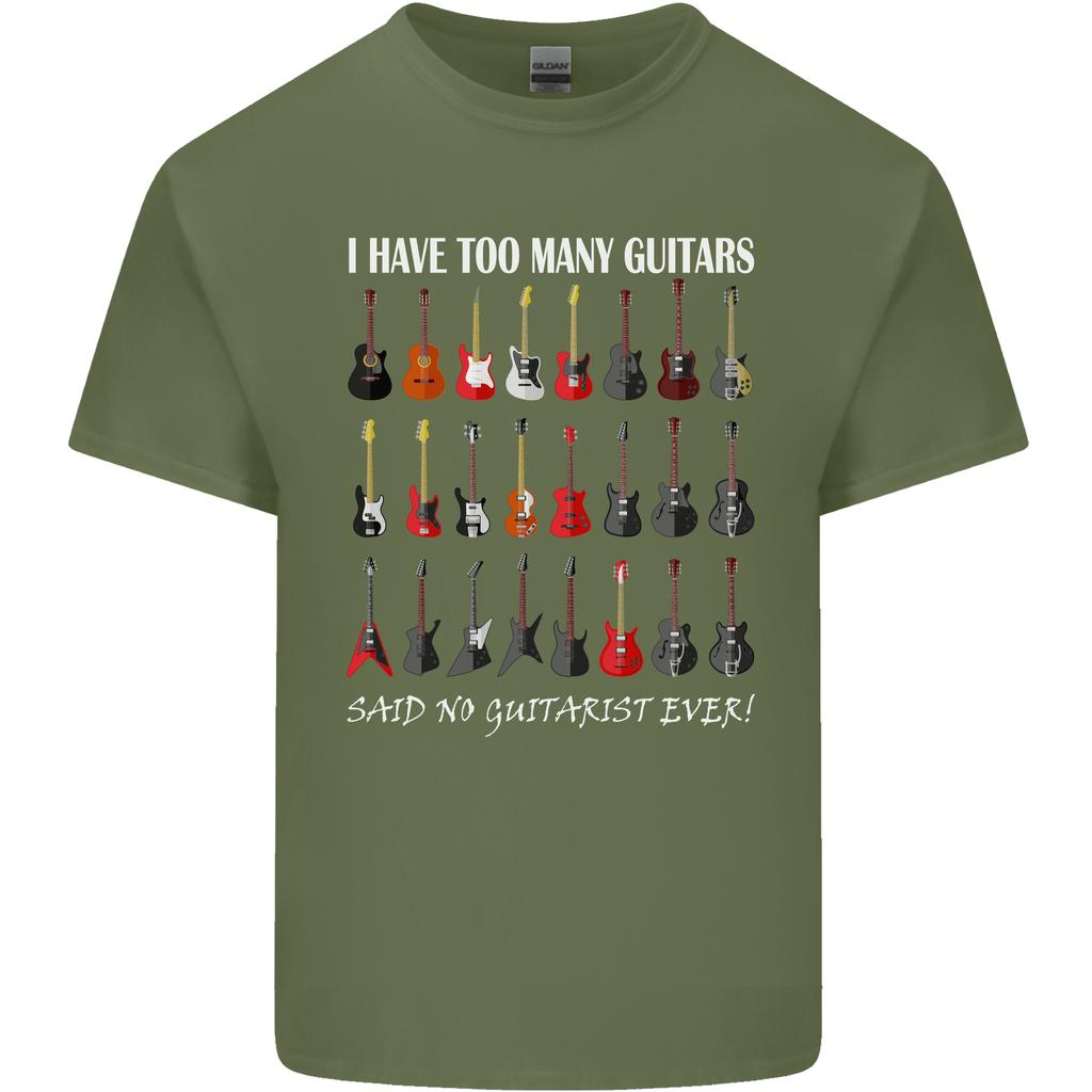 I Have Too Unisexy Guitars Guitarist Acoustic Unisexs Light Cotton TShirt