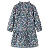 Robe - vidaXL - Robe manches longues - 100% Lyocell - Imprimé floral - Taille 116 (5-6 ans)