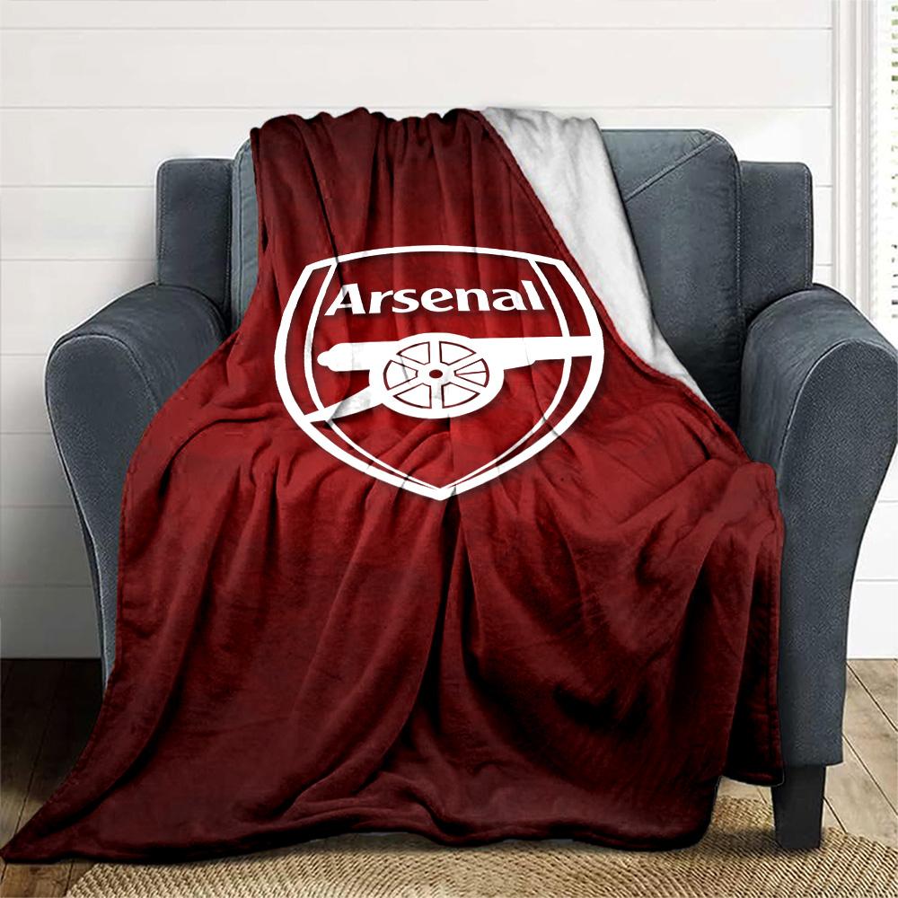 Arsenal Blanket Soft Warm Cozy Suitable for Chair Picnics Bedding for All Seasons Digital Print Unique Gift for Family and Friends Camping