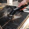 Stainless Steel Electric BBQ Cleaning Brush Double Wheel Rotating Barbecue Brush  Household