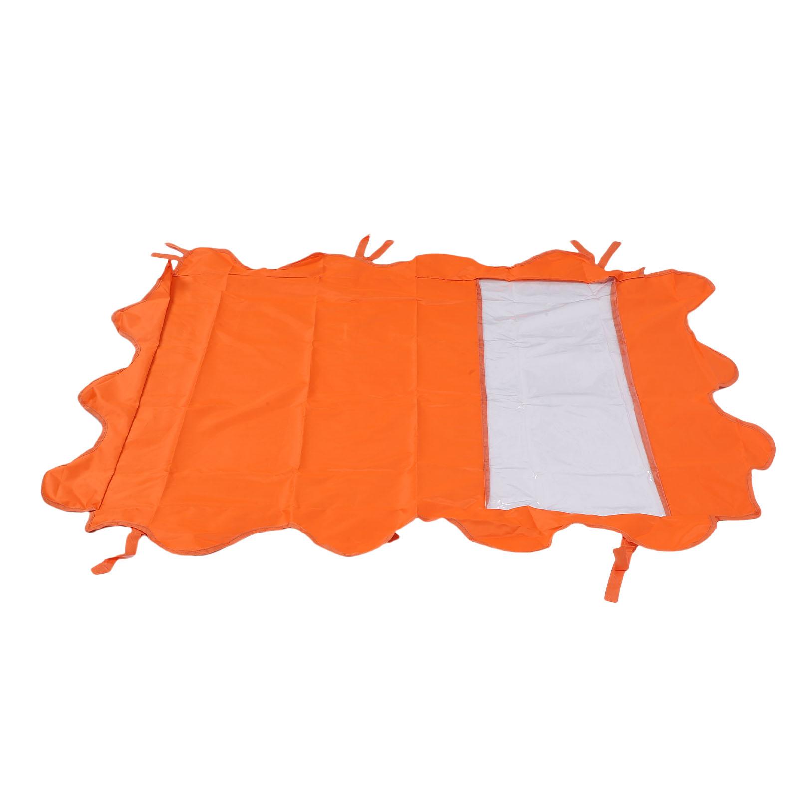 45x33in Universal Forklift Top Cover Water Proof Oxford Cloth PVC Skylight Weatherproof Forklift Rain Cover Oxford cloth