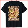 Knoblauchbrot Meme Essen Ironisch Vintage 90er Schwarzes Baumwoll-T-Shirt S-5XL