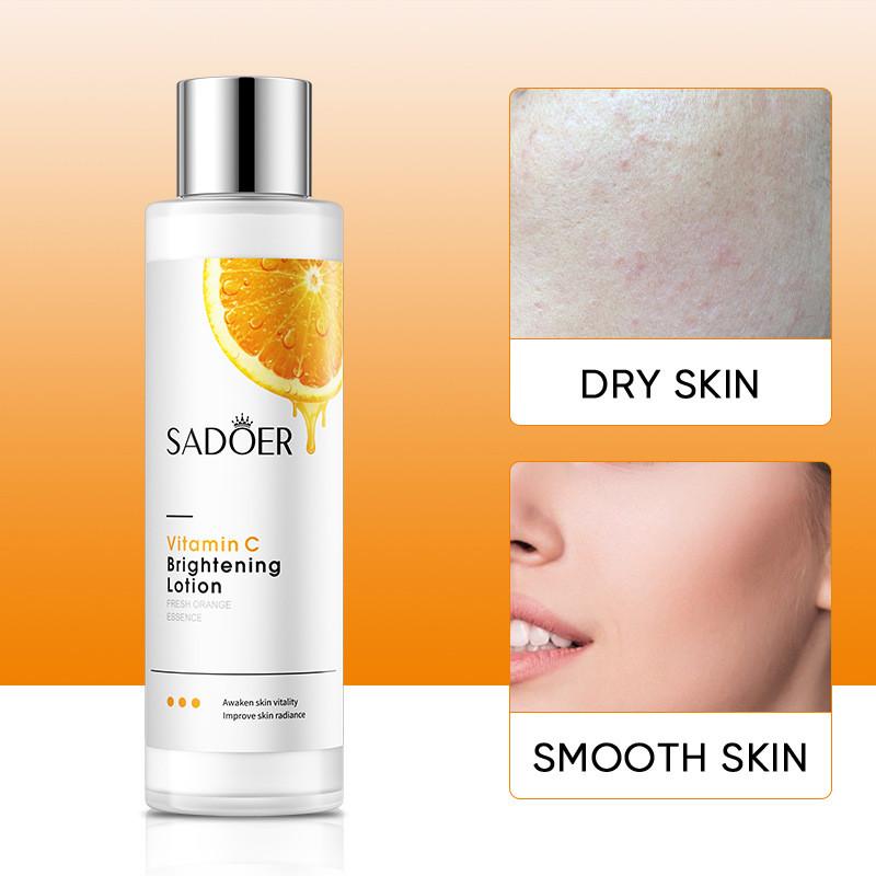 Sadoer Vitamin C Brightening Moisturizing Lotion Hydrating Skin Care Solution 120ml