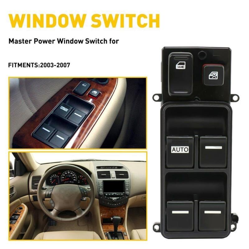 Car Electric Window Switch Elevator Regulator Button for 35750-SDA-H12 2003-2008