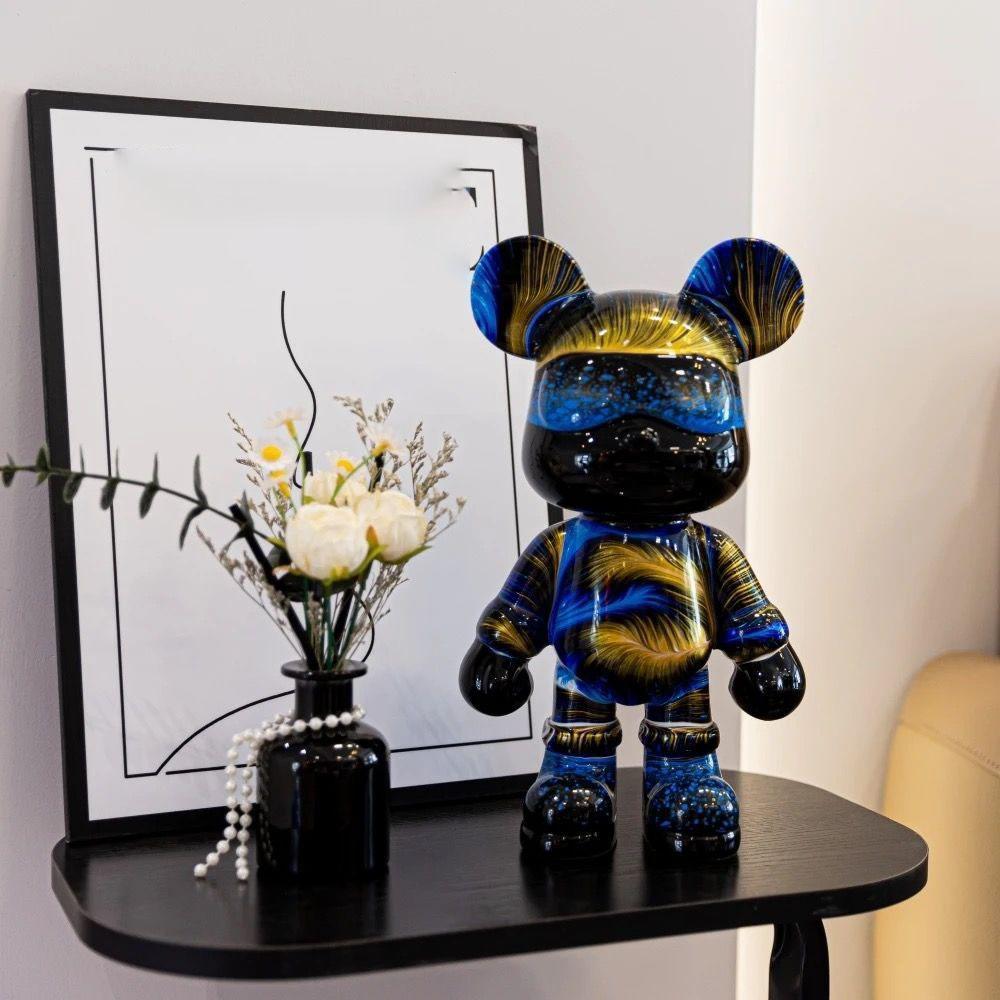 

Насильственная Свинья-Медведь Копилка, Термоперенос, Гостиная, Легкая Роскошь, Простой, Модный, Декоративные Предметы, ТВ-Тумба, Винный Шкаф, Прихожая Starry Sky Blue