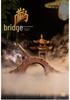 Ceramic Stone Arch Bridge Ornament for Micro Landscapes, Fish Tanks, or Zen Gardens