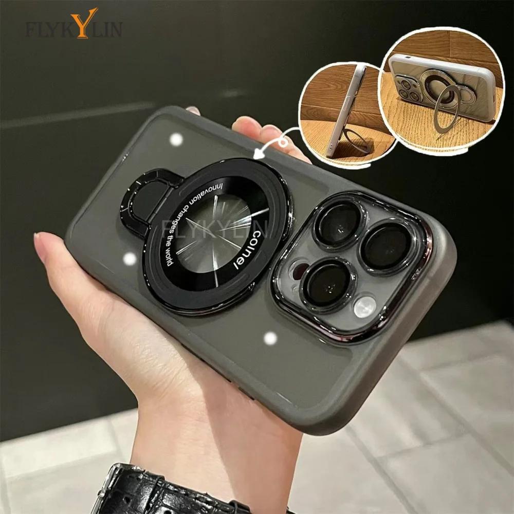 Ständer Halter Silikon Handyhülle Für Honor 200 Pro X6B X8B X6A X7A X7C X8A X9A X9C Magic 5 6 Lite Klar Transparent Hülle