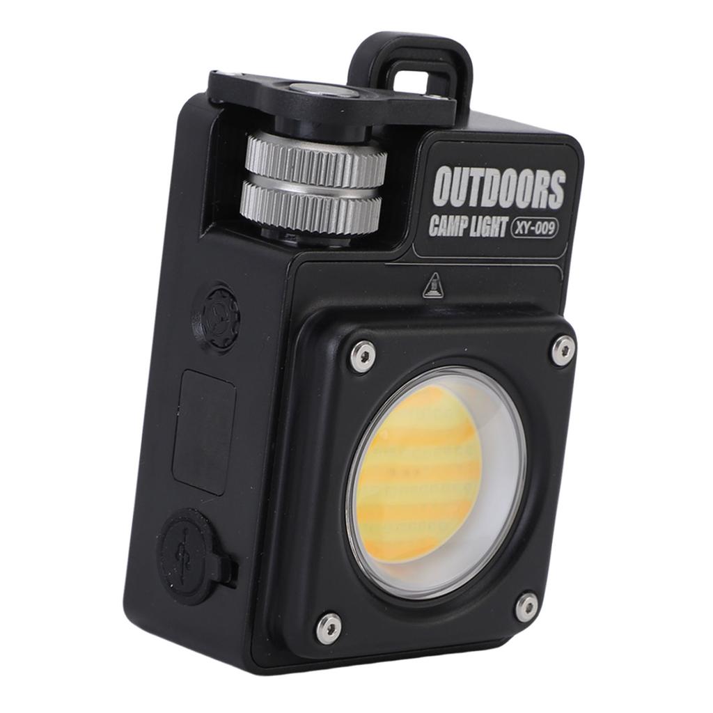 LED Camping Light Rechargeable Multifunctional Magnetic COB Work Light for Repairing Vehicles Outdoor Adventures