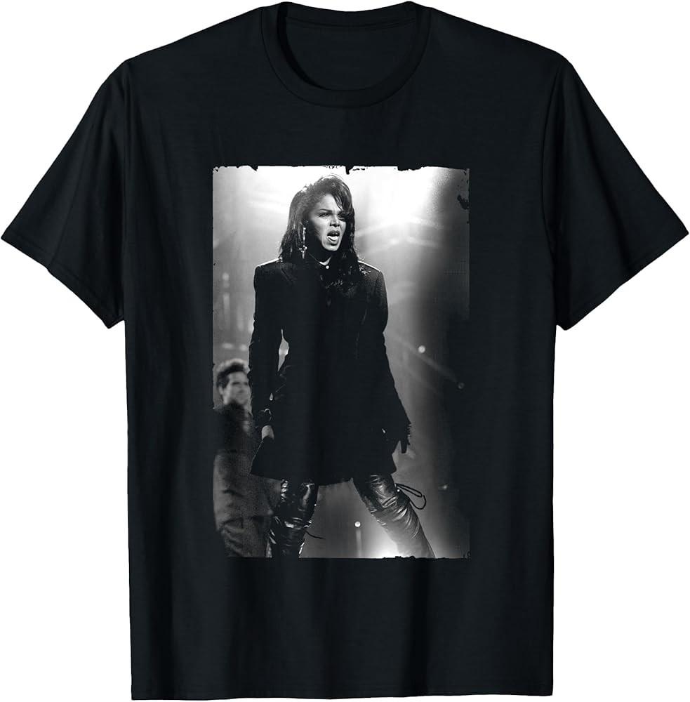 Janet Jackson Rhythm Nation Tour Wembley By Stephen Wright TShirt Unisex T-Shirt S