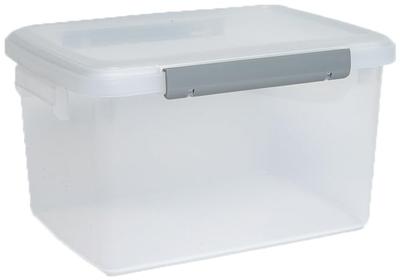 Asvel Kitchen Box Large Storage Container for Commercial for Stocking Daily Side Antibacterial F-35, 9.8L Use, Moisture-Proof, Necessities, Lock,