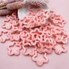 Pendants DIY Jewelry Material Fashion Acrylic Pentagram Star Pendant 40Pcs for Necklace Earrings Making 30mm Candy Color