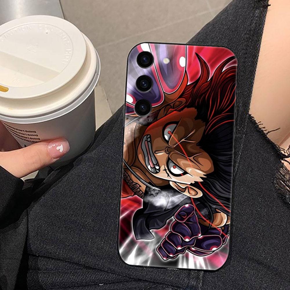 

One Piece Monkey D Luffy Nina Phone Case For Samsung Galaxy S26 S25 EDGE S24 S23 S22 S21 S20 FE S10 Ultra PLUS LITE Case Cover Samsung S24ULTRA5G