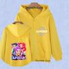 Funny Zip Up Sweatshirts Kpop Demon Hunters Hoodie Children Clothes Kid Girl Boy Sweatshirt Zipper Hoody Baby Casual Top