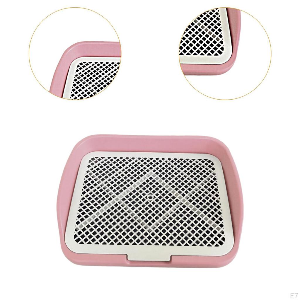 Dog Potty Training Toilet Portable Puppy Pad Holder for Dormitory Home Bunny