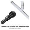11 Pieces Pulley Support Wrench with Storage Case High-Strength for Workshop