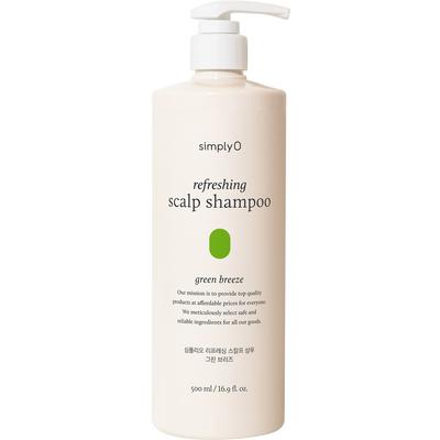 Simlio Erfrischendes Kopfhautshampoo mit Duft „Green Breeze“, 500 ml, 1 Stück