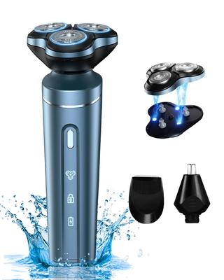 Innovative Electric Close IPX7 Dry and Wet Up To 90 Minutes Continuous Shaving In the Nose Hair Beard Body Comes with 3 Types of Multifunctional