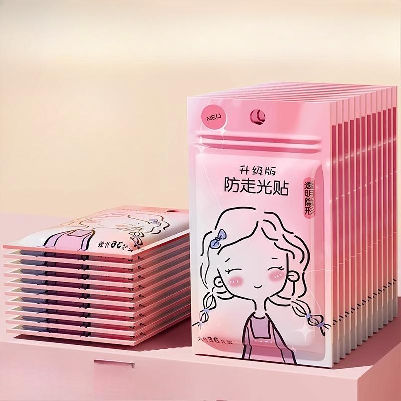 Anti-glare Collar Sticker Leak-proof and Anti-slip Clothing Chest Invisible Fixation Sticker One-shoulder Skirt Strong Adhesive Sticker