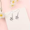 9/18/27pcs Alloy Clover Pendant, Plant Pendant, Four Leaf Clover Jewelry, DIY Summer Beach Ankle Bracelet Earrings
