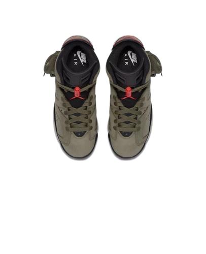 Air Jordan 6 Retro X Travis Scott Mid Olive Jordan 6 AJ6 TS CN1085-200