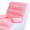 Folding Lazy Sofa Soft Durable PVC Thickened Inflatable Sofa Air Bench Blow Up Seat for Leisure Gaming Festivals Sleeping Garden