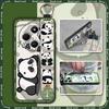 Fashion Design Waterproof Phone Case For Redmi 14C 4G/14R 5G/A3 Pro 4G/POCO C75 Panda Phone Holder Anti-dust Anti-knock