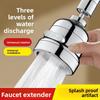 The Multi-functional Joint of The Kitchen Sink Faucet Universal Extension Device Can Be Rotated To Increase Pressure and Prevent Splashing Water
