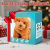 Plush Puppy Dog Toy Barking Realistic Stuffed Animal Dog Tail Wagging Electronic Interactive Dog for Girls & Boys