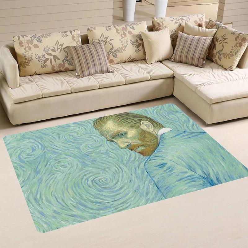 

Фланелевый плюшевый коврик, ультрамягкий прикроватный ковер, теплая напольная подстилка для гостиной, нескользящий домашний декор, большой размер, коврик для окна 100x150cm