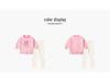 Dudu Home Girls' Spring Hoodie & Pants Two-Piece Set: Sweet Children's Clothing