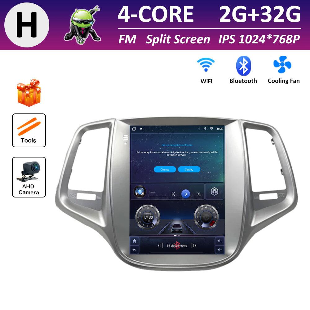 9.7 inch Wireless Carplay for Changan EADO 2012 2013 2014 2015 Android Smart System Car Multimedia Video Player Touch Screen 4G