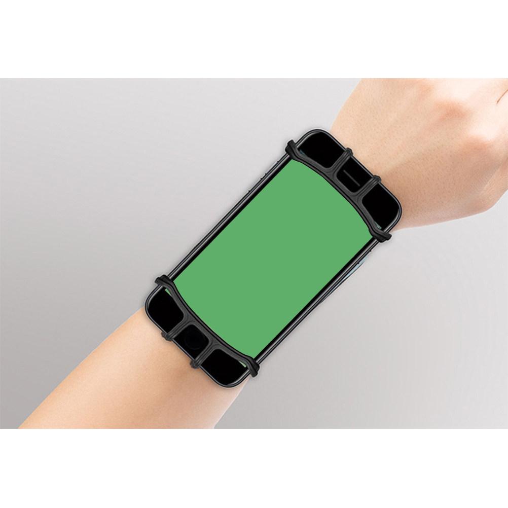 Rotatable Phone Holder Wristband Premium Stretchy Comfortable Forearm Armband for Jogging Running Walking Cycling Climbing 6