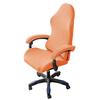 1 Set Computer Chair Cover Geometric Pattern Elastic Strap Zipper Easy To Install Washable Stretch Thickened Gaming Chair Protective Cover Kit