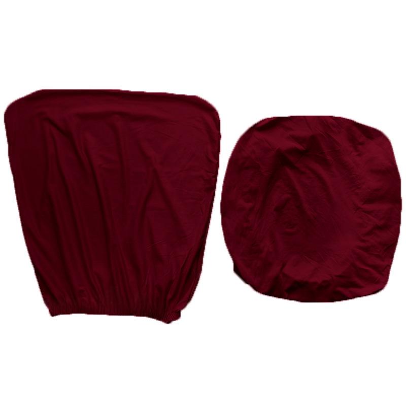 Elastisches Stuhl- und Hockerbezug-Set für Bürodrehstühle