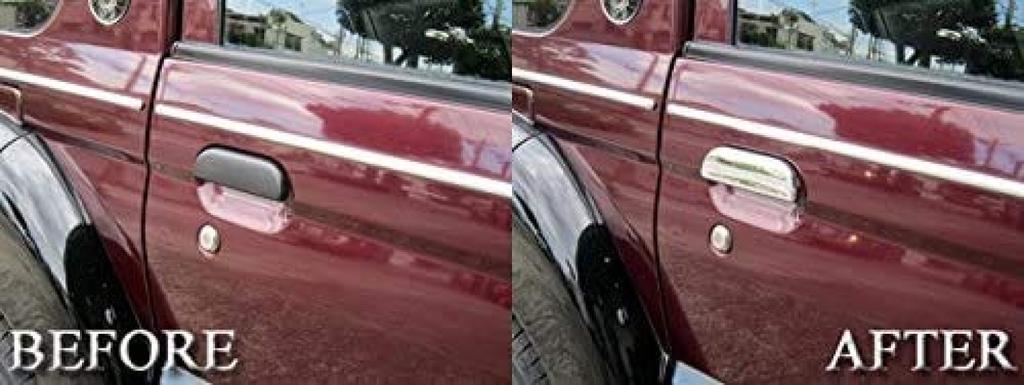 BRIGHTZ Minicab Truck Chrome Door Handle Type Set Minicab Minicab Minicab 19396 U41/U42 Covers, A, 2-Piece [DHC-NOBU-193-2PC], U41T, U42T, U41TP,