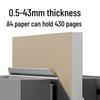 Deli Automatic Financial Document Binding Machine CN plug (adapter included)
