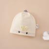 0-3 Months Baby Fetal Cap Print Infants Beanie Cap Windproof Newborn Hats  Autumn