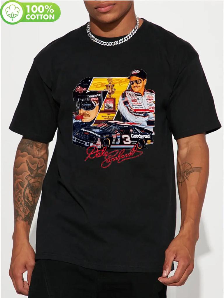 LocalPayeah & WoRacing Graphic T-shirt - 100% Cotton Regular Fit Casual Tee with Vibrant Race Car Design