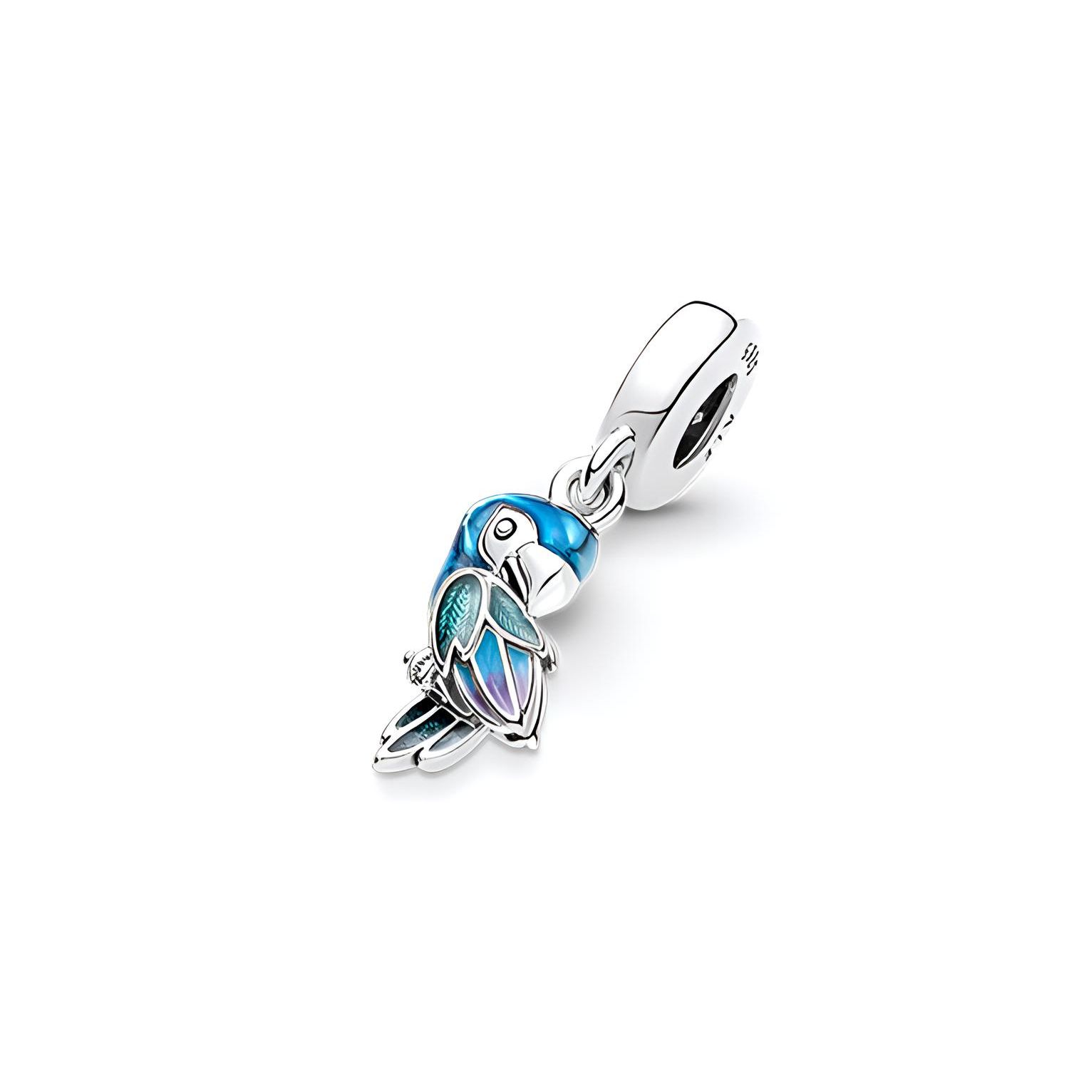 

Pandora Jungle Paradise Parrot Pendant Unisex Jewelry Accessories 791679C01 Multicolor,F