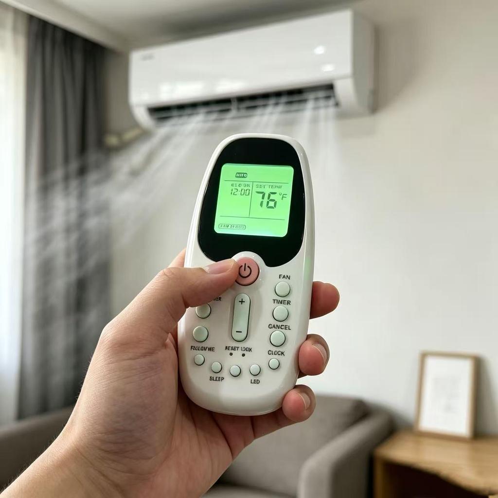 R06/BG Backlit Remote with Fahrenheit & Standard Mode for Midea Central AC.