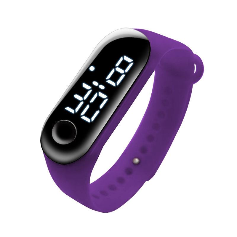 Trendy Fashion Waterproof Sports Electronic Watch, Male And Female Students Mountaineering Outdoor Led Wrist Watch