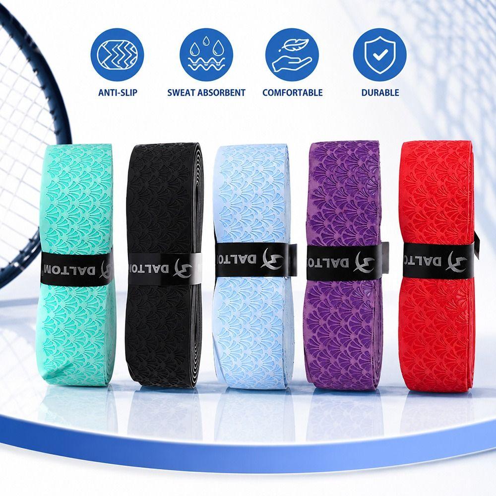 PU Badminton Racket Grips Wrap 2M Fishing Rod Sweatband Badminton Handle Wrap Tape Outdoor Sports