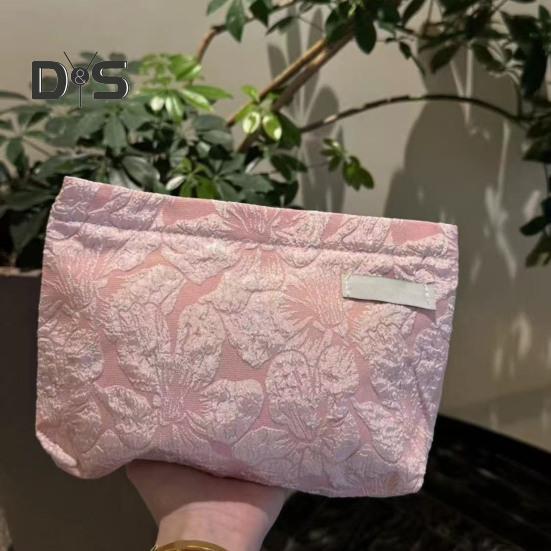 Boho kosmetická taška Velká nylonová toaletní taška Cestovní kosmetická taštička Přenosný organizér na make-up pro studenty