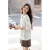 Moka Na 3D Floral Fluffy Knit Sweater
