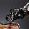 Wine Pourer Deer Elk Lion Wine Stopper Stainless Steel Bartender Tool Deer Head Wine Mouth Wedding Party Bottle Stoppers