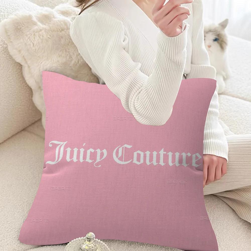 Moda J-juicy-couture Federe Cuscino Cartone Animato Divano Decorativo Casa Stampa su Due Lati Peluche Corto Carino Copricuscino